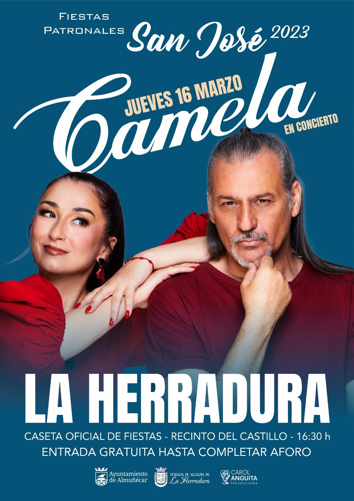 El concierto de Camela abre este jueves las fiestas patronales de La Herradura en honor a San José.